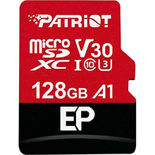 Одеса Карта пам'яті PATRIOT Miсro-SDXC 128GB class 10 UHS-I/U3 EP A1 (PEF128GEP31MCX)