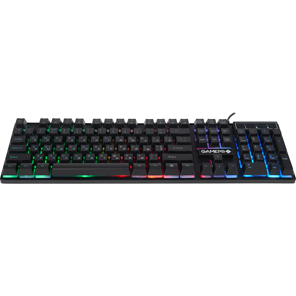 Клавіатура GAMEPRO GK296 Black Клас ігрова
