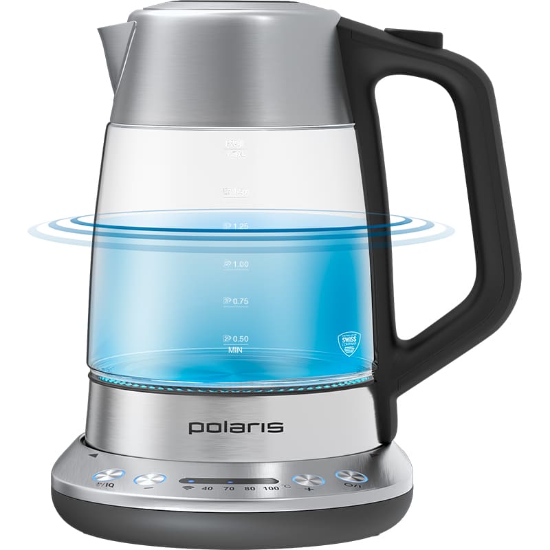 Электрочайник POLARIS PWK 17115CGLD WIFI IQ Home Matte Объем 1.7