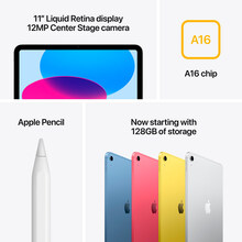 Планшет APPLE iPad 11" (11 Gen) Wi-Fi + Cellular 256GB Blue (MD7L4TY/A)