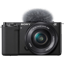 Купить в Днепре - Фотоаппарат SONY ILC E Mount ZV-E10 (ZVE10LB.CEC)
