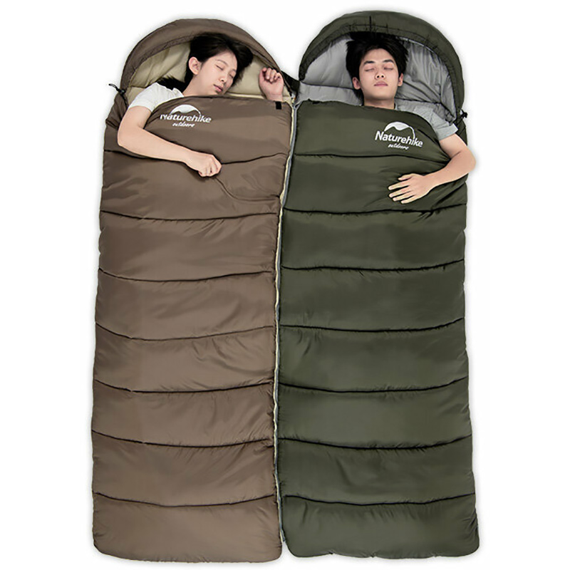 Внешний вид Спальник NATUREHIKE U350 NH20MSD07 R Green (6927595767238-R)