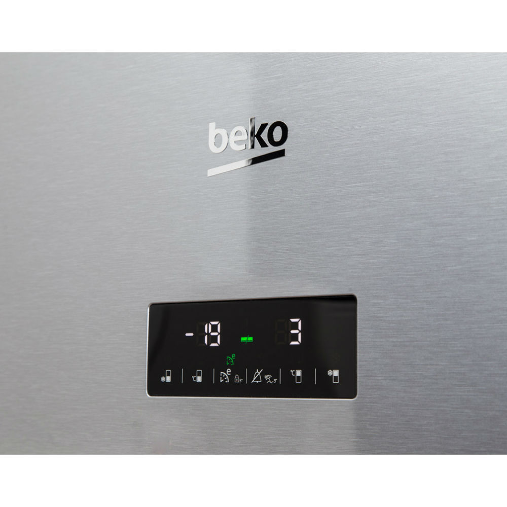 Холодильник BEKO RCNA406E35ZXB Морозильна камера нижнє розташування