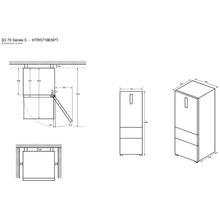 Холодильник HAIER HTR5719ENPT