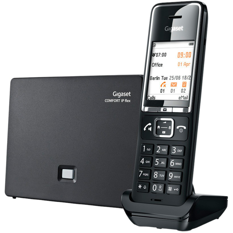 IP-телефон GIGASET Comfort 550 IP Flex (S30852-H3011-R604) Громкая связь (спикерфон) True