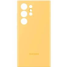 Чехол SAMSUNG Silicone Case для SAMSUNG Galaxy S24 Ultra Yellow (EF-PS928TYEGWW)