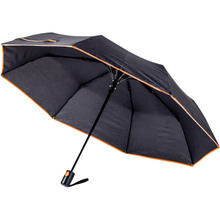 Зонт BERGAMO Sky Black/Orange (7040010)
