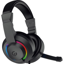 Игровые наушники с микрофоном Гарнитура GAMEPRO HS299 RGB Black