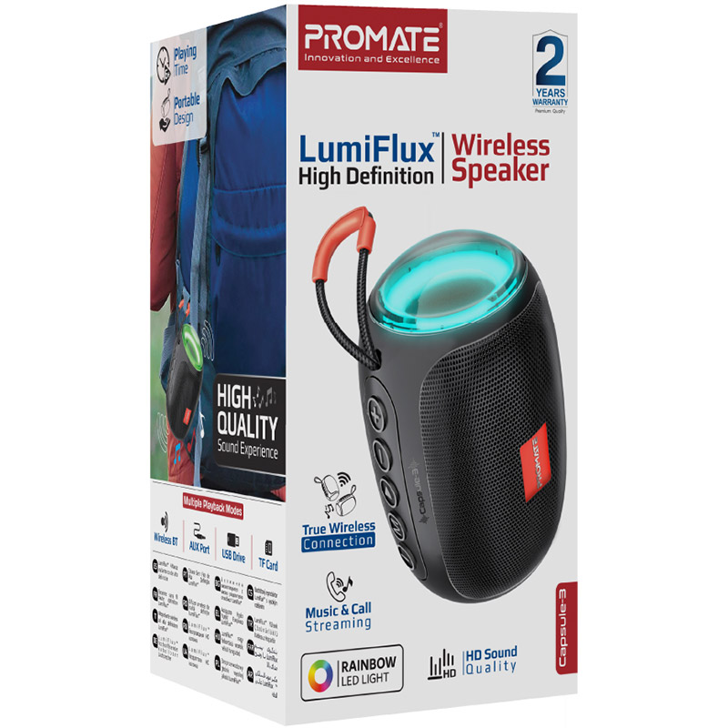 Замовити Портативна акустика PROMATE capsule-3.