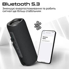Портативная акустика HIFUTURE Alpha 20W Black (alpha.black)