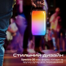 Портативная акустика PROMATE Spectro-20 20W Black (spectro-20)