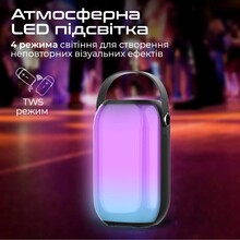 Портативная акустика PROMATE Spectro-20 20W Black (spectro-20)