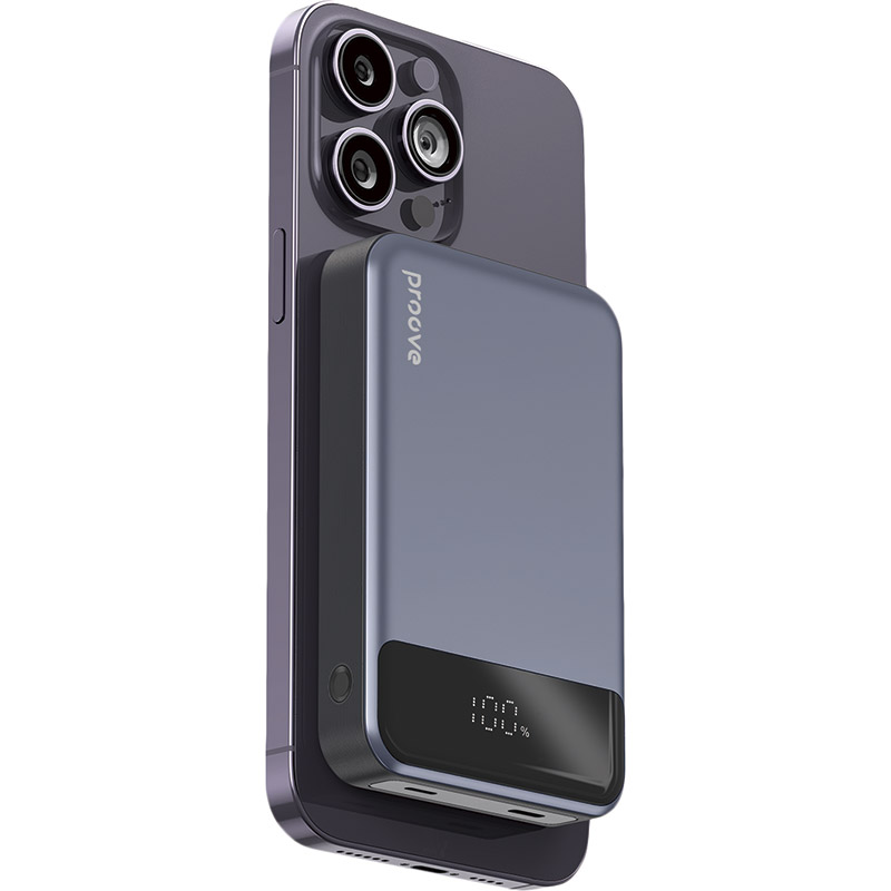 Powerbank PROOVE 10000mAh Hoodman Magnetic 20W Gray (54073gray) Торгова марка Proove