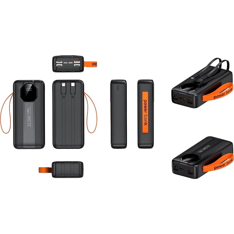 Powerbank ХОКО WK CK-018 30000 mAh 22.5W (WK-CK-018) Ємність 30000