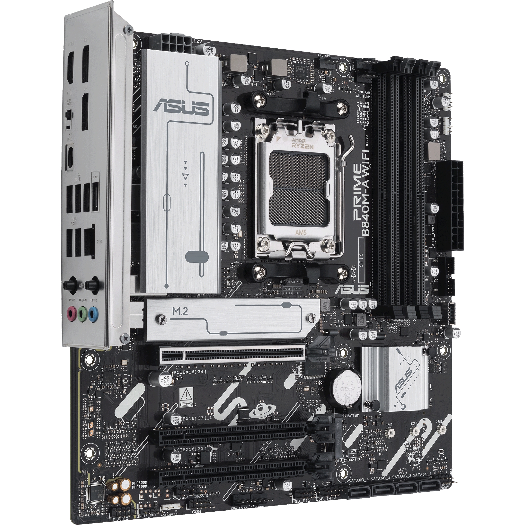 Материнская плата ASUS PRIME B840M-A WIFI (90MB1J20-M0EAY0) Частота работы памяти 7600