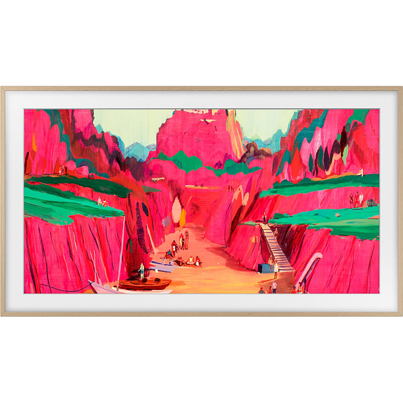 Змінна рамка SAMSUNG для The Frame 65" Teak Wood (VG-SCFF65TKBRU) Максимальна діагональ телевізора 65" (165 см)