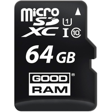 Одесса Карта памяти GOODRAM microSDXC 64GB Class 10 UHS I (M1AA-0640R12)