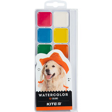 Акварельные краски KITE Dogs 12 цветов (K23-061)
