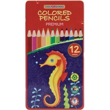 Набор цветных карандашей COOL FOR SCHOOL Premium 12 шт (CF15177)
