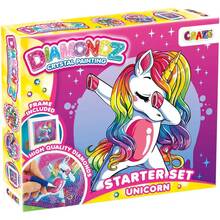 Мозаика Craze Diamondz Единорог со стразами (47859)
