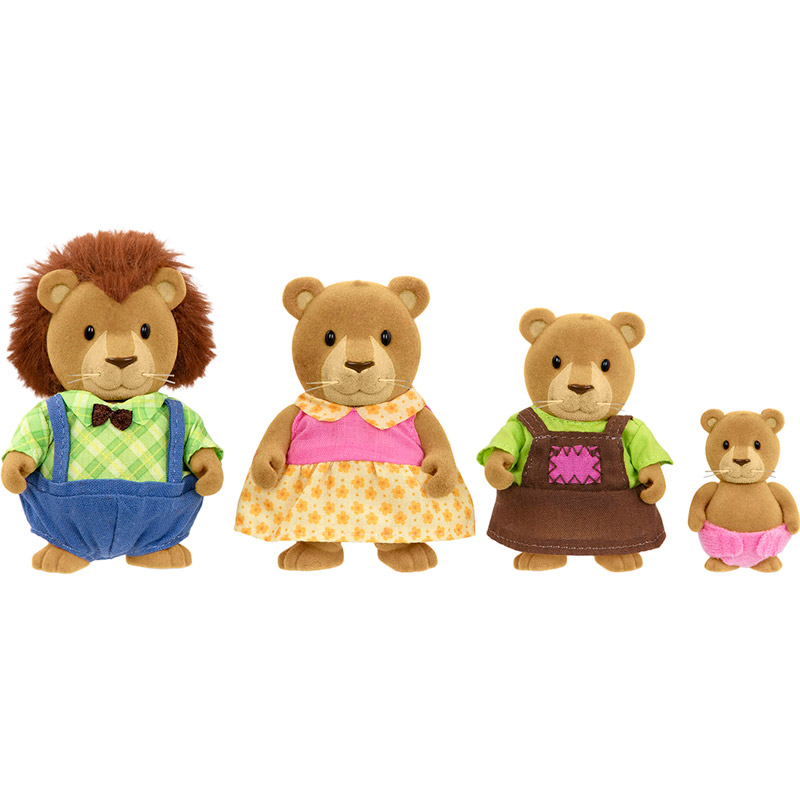 Набор фигурок LI'L WOODZEEZ Семья Львов (WZ6660Z) Для кого универсально