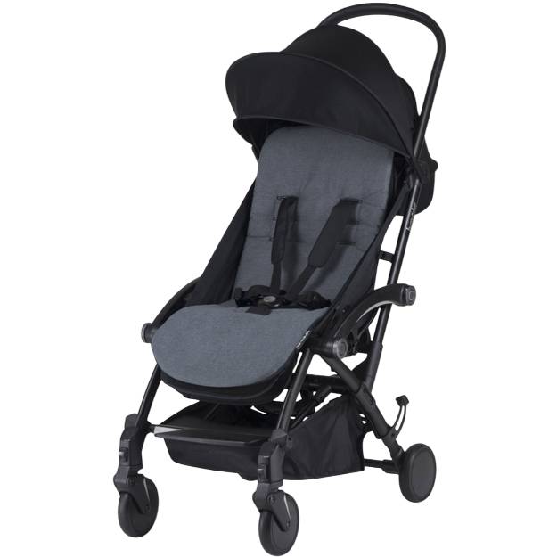 Вкладыш к коляске BUMPRIDER Inovi Memory Foam Black-Navy M Особенности Материал - пена с эффектом памяти