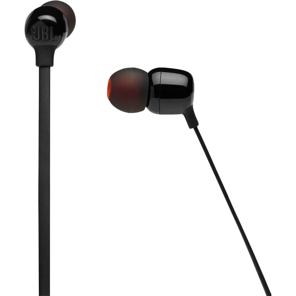 Гарнитура JBL TUNE 125BT Black (JBLT125BTBLK) Крепление шнурок на шею