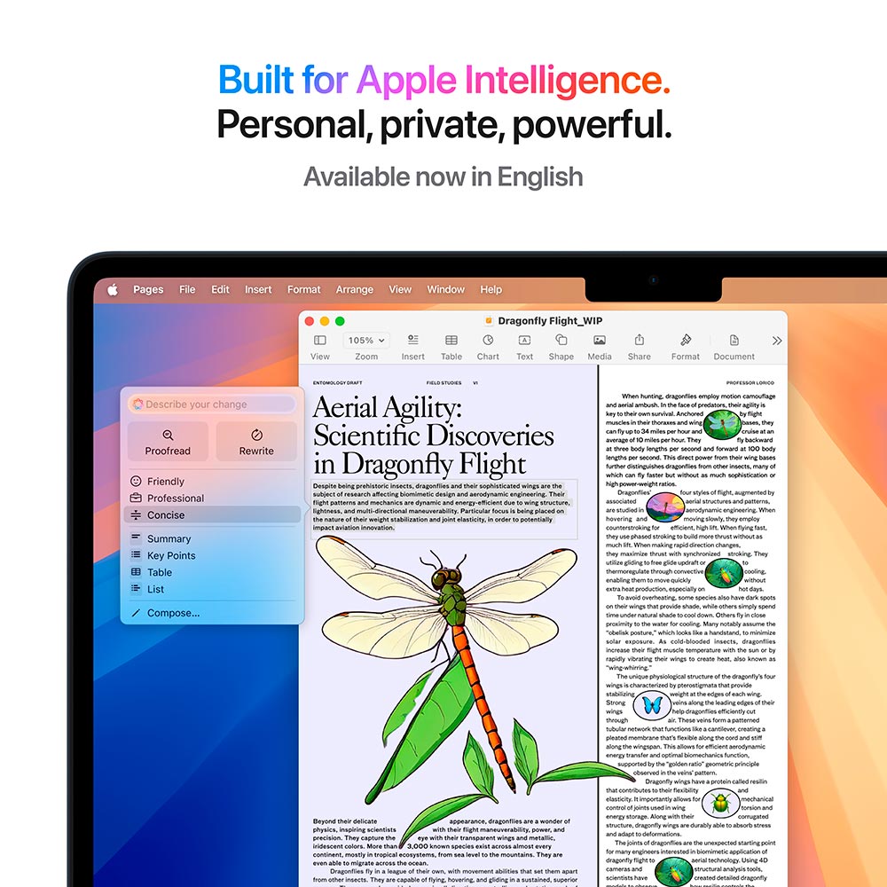 Внешний вид Ноутбуки APPLE MacBook Air 13' M4 512GB Midnight (MW133UA/A)