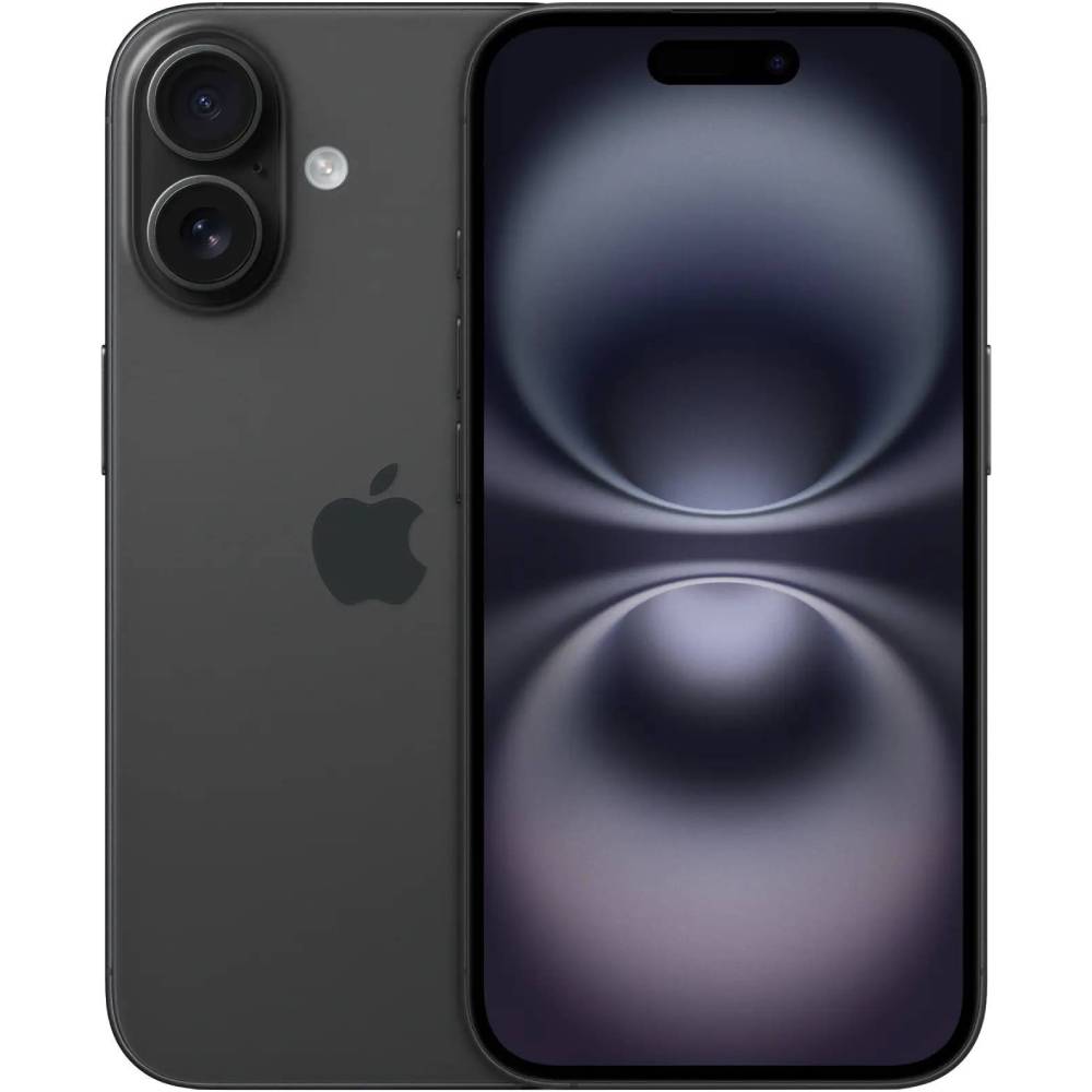 Смартфон APPLE iPhone 16 128GB Black (MYE73SX/A) Смартфон APPLE iPhone 16 128GB Black (MYE73SX/A)