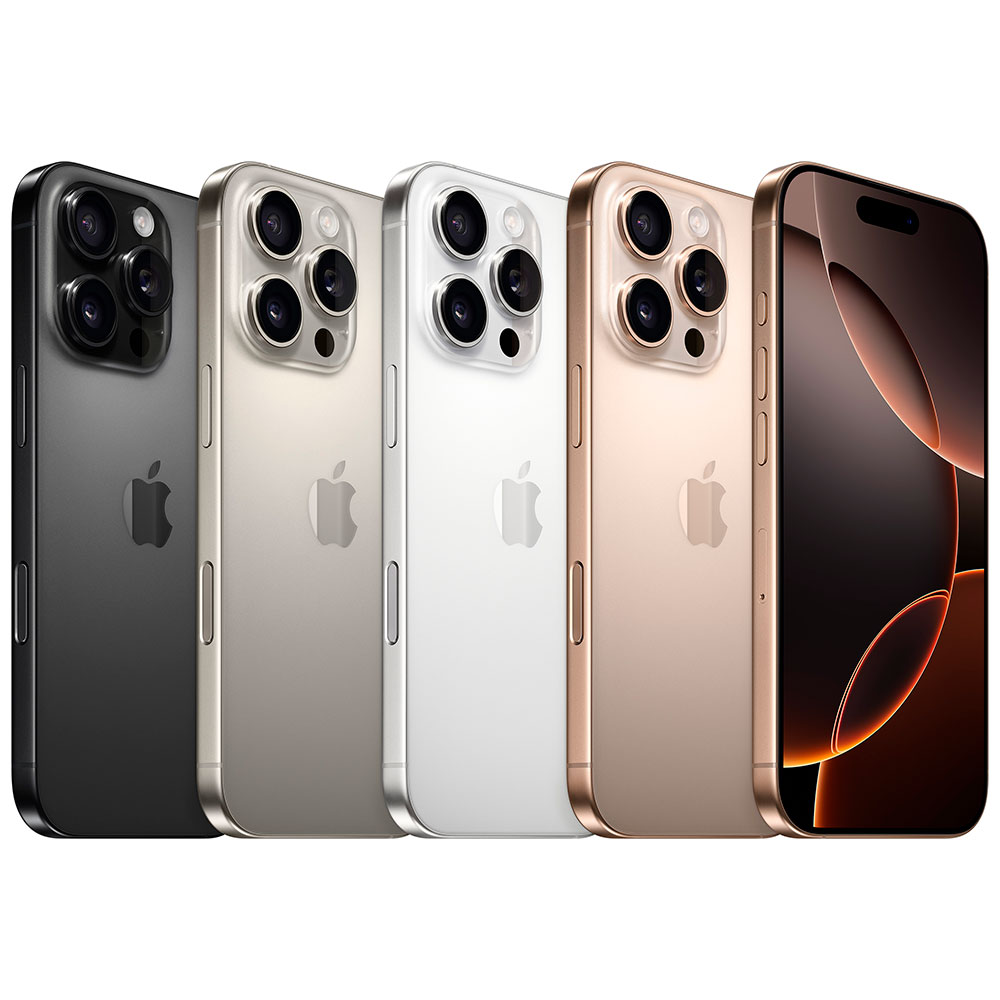 Зовнішній вигляд Смартфон APPLE iPhone 16 Pro 256 GB Natural Titanium (MYNL3SX/A)