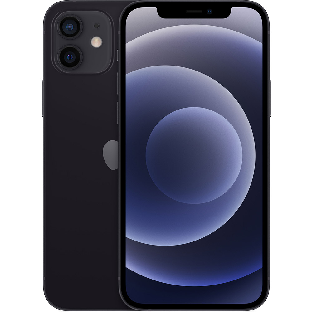 Смартфон BREEZY APPLE iPhone 12 256 GB Black Refurbished, A (2AMGJG3) Смартфон BREEZY APPLE iPhone 12 256 GB Black Refurbished, A (2AMGJG3)