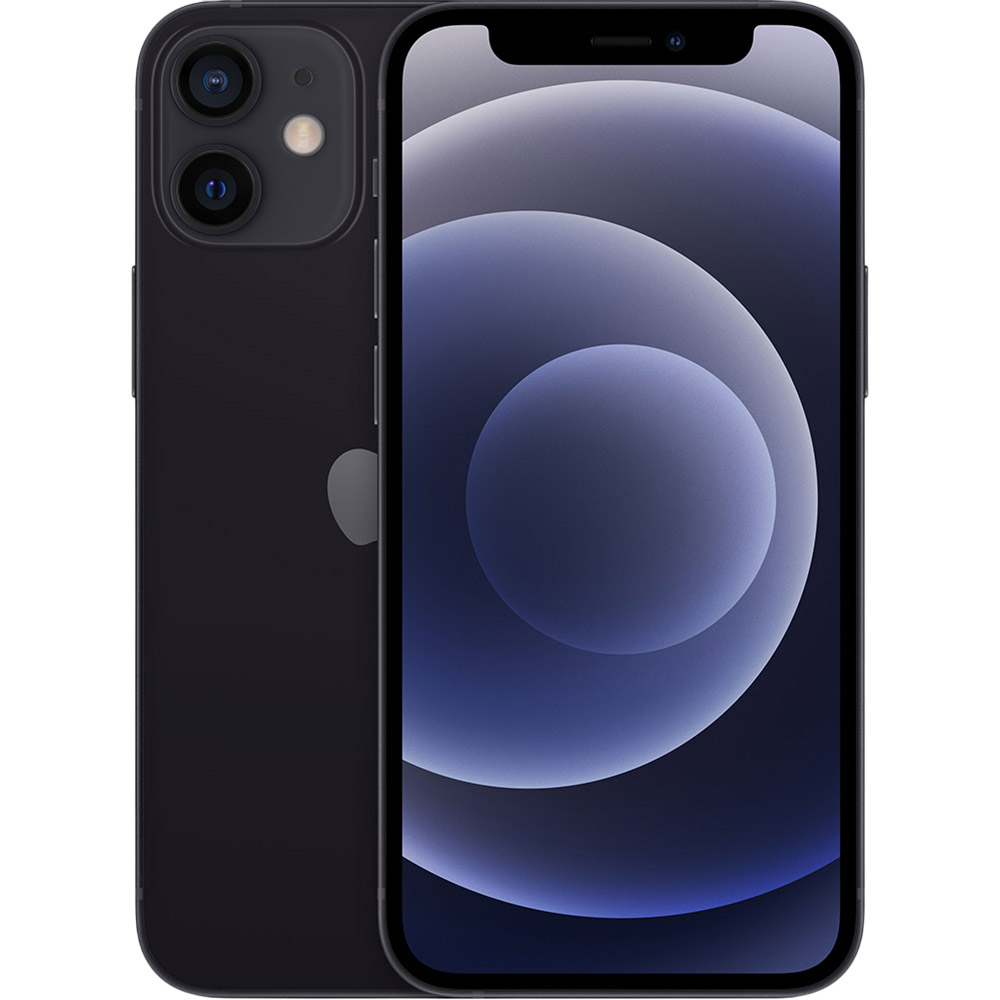 Смартфон BREEZY APPLE iPhone 12 mini 128GB Black REF A (2AMGE33)