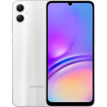 Смартфон SAMSUNG Galaxy A05 4/128Gb SM-A055F Dual Sim Silver (SM-A055FZSGSEK)