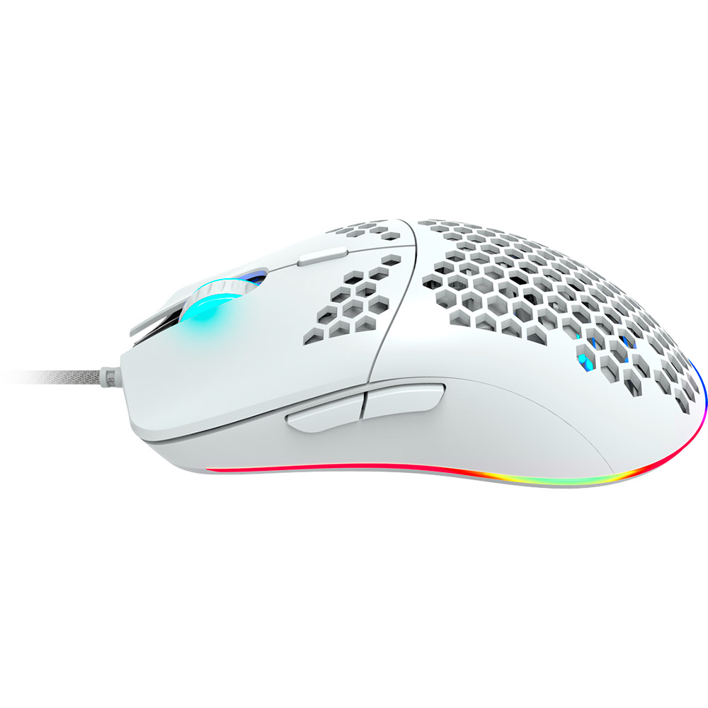 Мышь CANYON Puncher GM-11 Gaming White (CND-SGM11W) Тип подключения проводное
