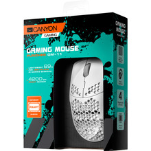 Мышь CANYON Puncher GM-11 Gaming White (CND-SGM11W)