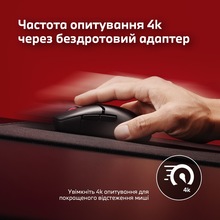 Мышь HyperX Pulsefre Saga Pro Wireless Black (A2PB2AA)