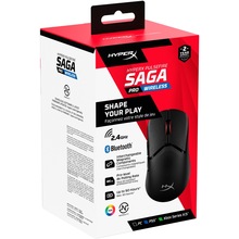 Мышь HyperX Pulsefre Saga Pro Wireless Black (A2PB2AA)