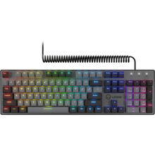 Купить в Харькове - Клавиатура LORGAR Azar 514 RGB EN/UA Gaming Black (LRG-GK514B-UA)