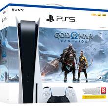 Бандл Игровая приставка SONY PS5 BluRay + God of War Ragnarok