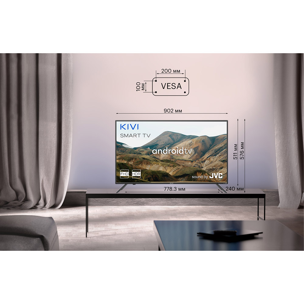 Фото 4 Телевизор KIVI 40F740LB